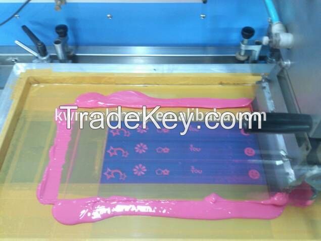 Content label/cotton tapes automatic screen printing machine with PLC control