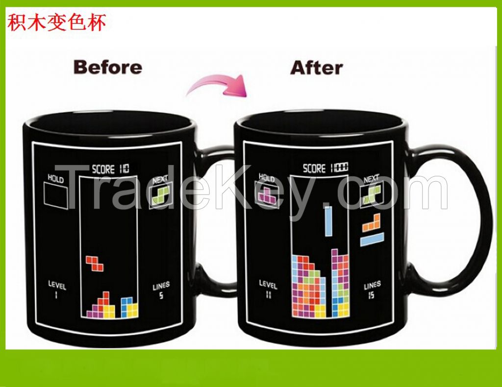 Logo Customized Color Changing Ceramic Mug