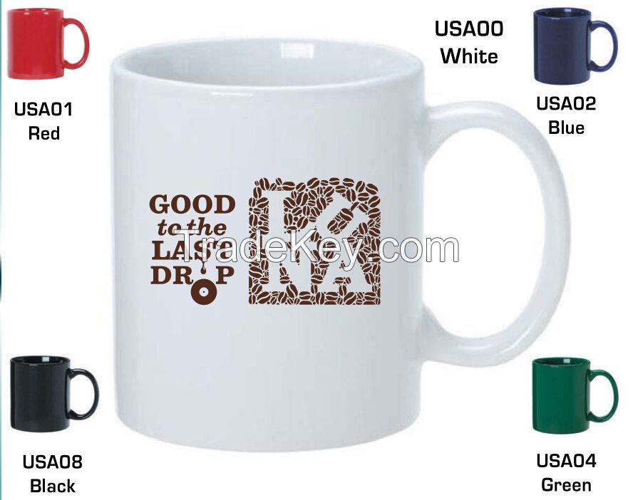 Standard Straight Ceramic Mug, Coffee/Beer,Pride of Antisky