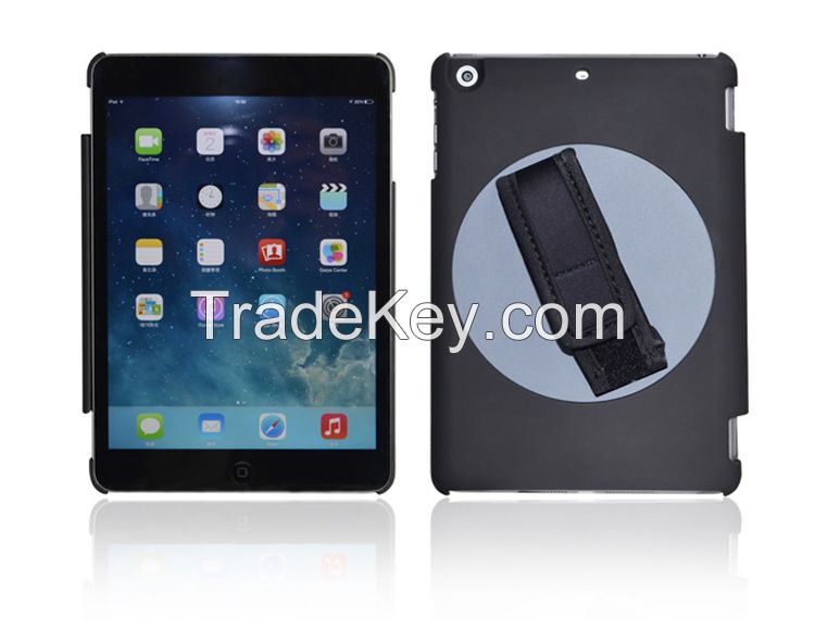 For iPad air handheld rotation case, best quality case for ipad 5