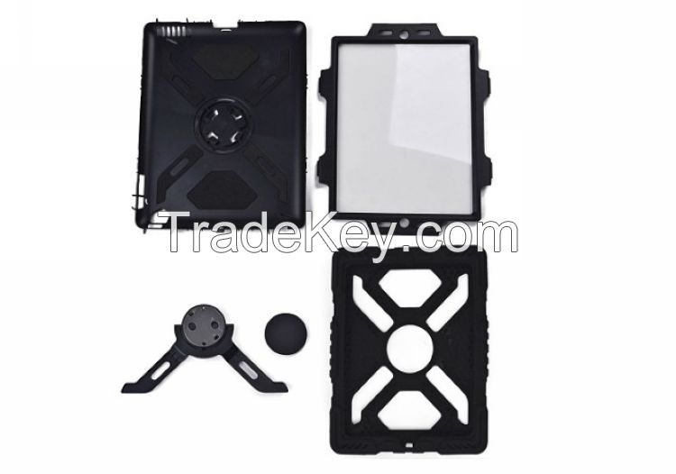 Pepkoo Spider Extreme Military Heavy Duty Waterproof Dust/Shock Proof with stand Hang cover Case For iPad 2 3 4 air 2