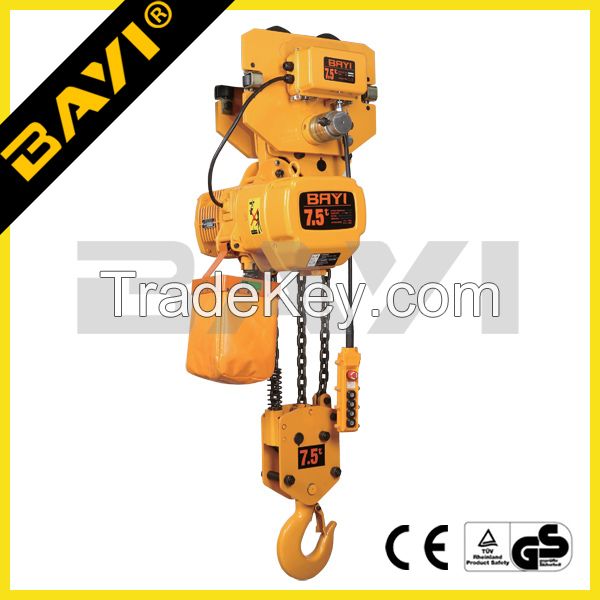 Electric Chain Hoist With Electric Trolley 