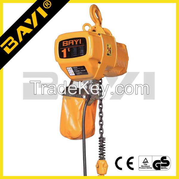 Electric Chain Hoist With Electric Trolley 