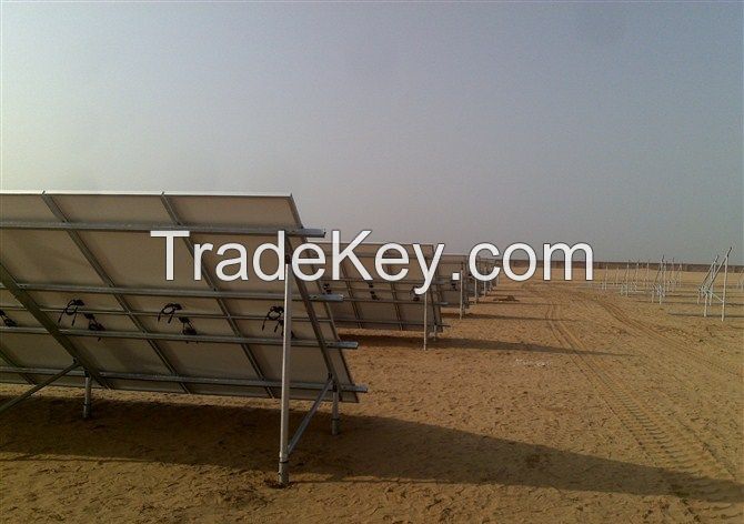 Solar bracket for Screw Pile