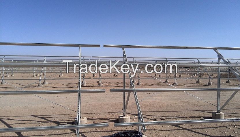 Solar Panel Bracket for Concrete Pile