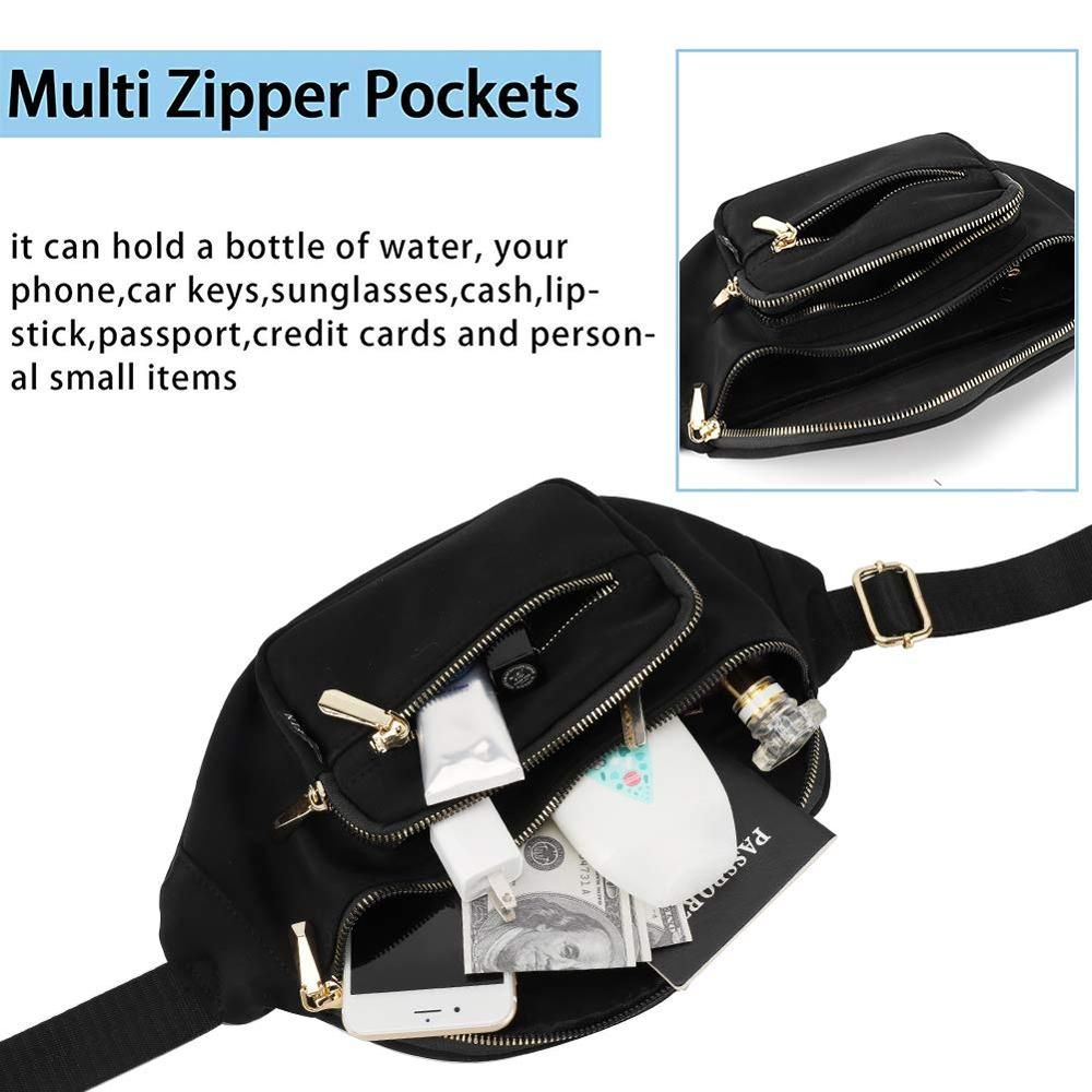 Custom Travelling Fanny pack Belt Bag Fanny pack Phone bag Waist Bag  