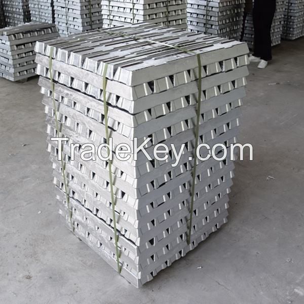 Factory wholesale adc12 pure alloy primary 99.99% 99.7% A7 AlSi12 A380 aluminium ingots