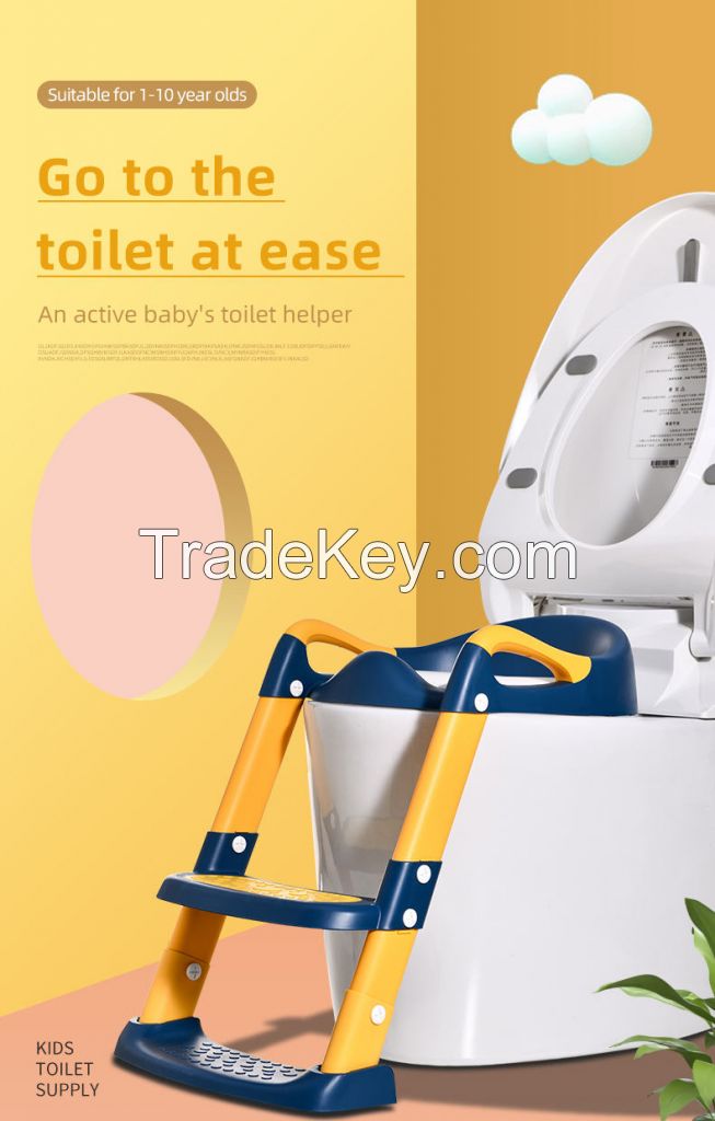 baby Ladder Toilet Seat Baby Portable Toilet Baby Potty Chair Kids Plastic Toilet Step Stool Potty potty training