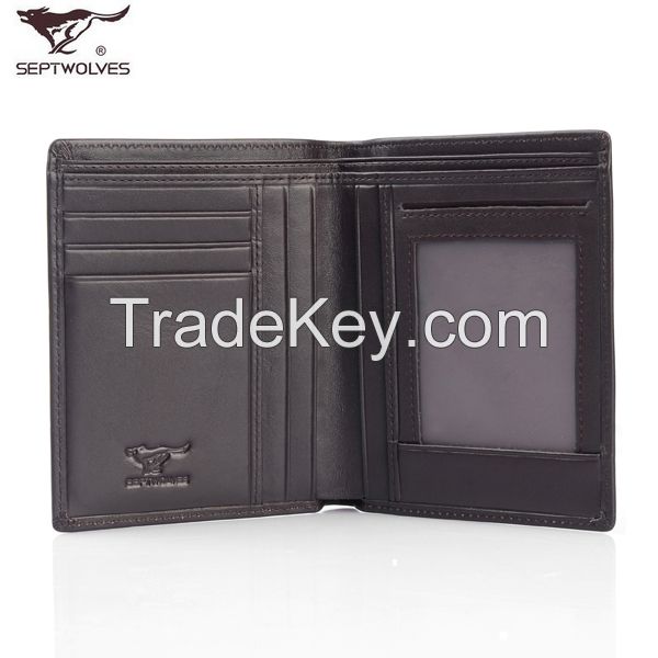 Hot sale genuine leather men wallets