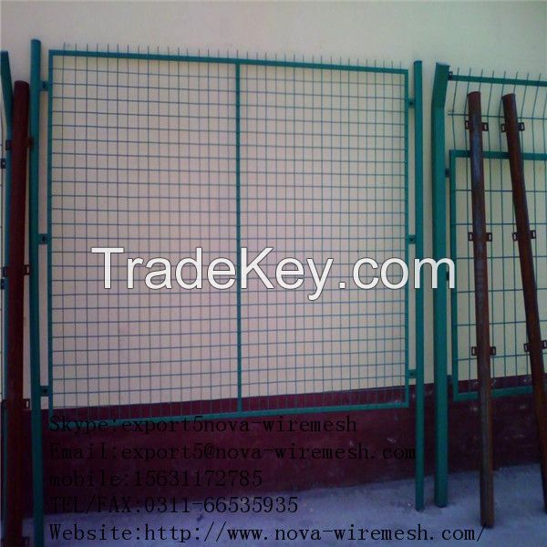 Frame welded fence