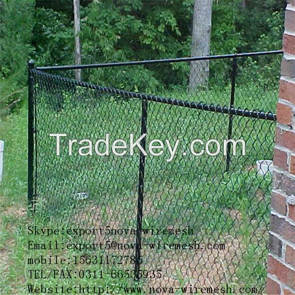 Chain link fence