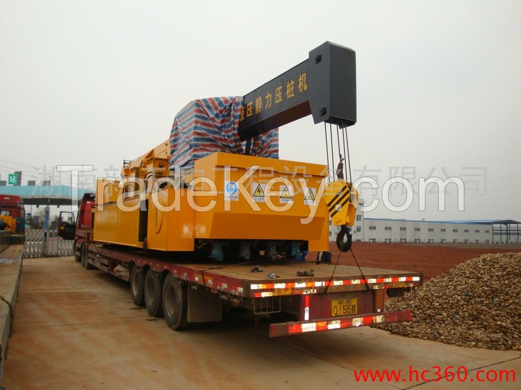 ZYC1000B-B Multifunctional Hydraulic Static Pile Driver