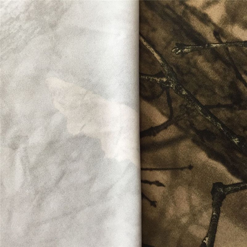 Polyester Tree Printed Single Jersey