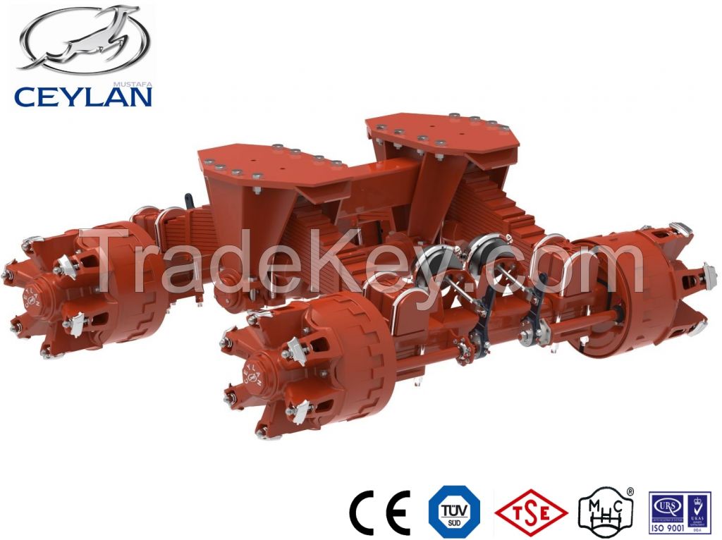 12 , 14 , 16 TON BOGIE AXLE