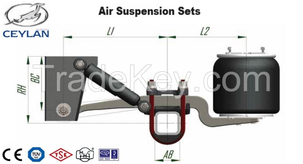 TRAILER AIR SUSPENSION SETS