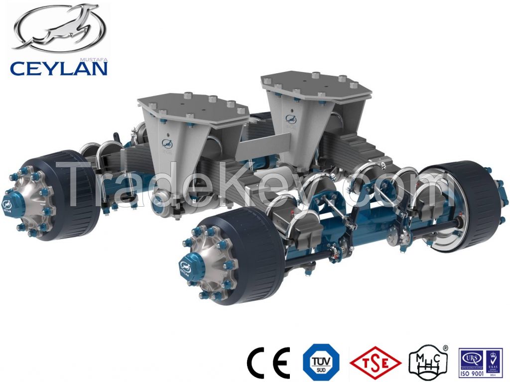 12 , 14 , 16 TON BOGIE AXLE