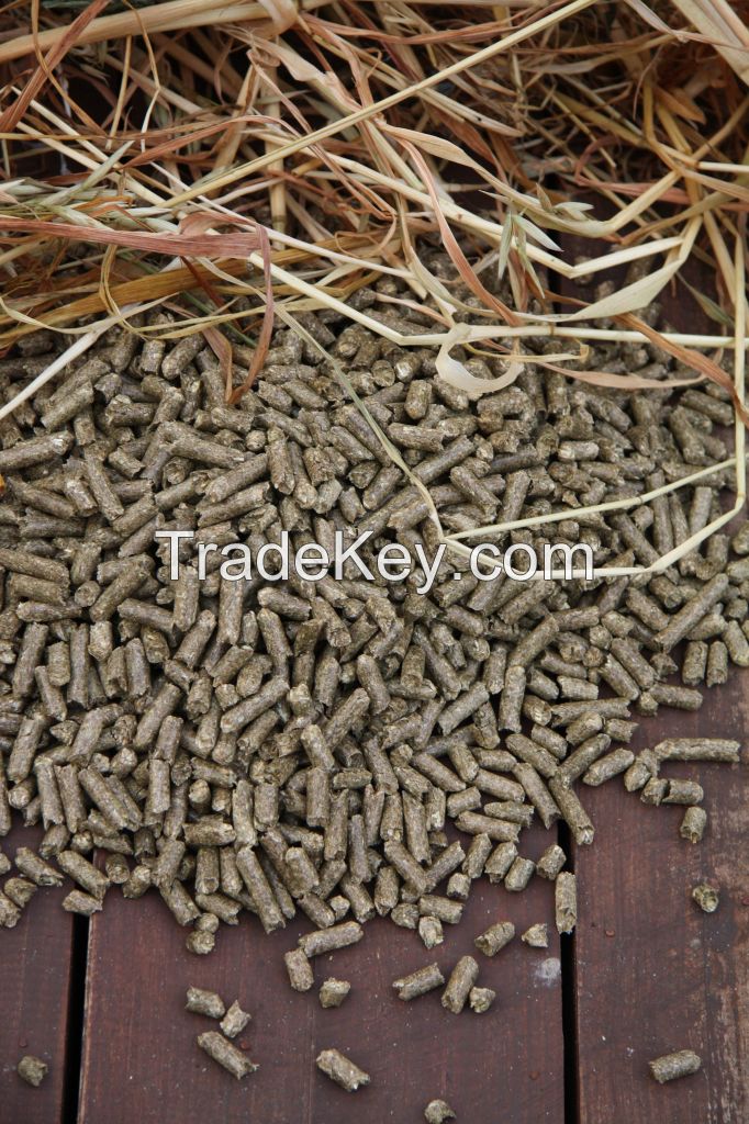 Straw pellets