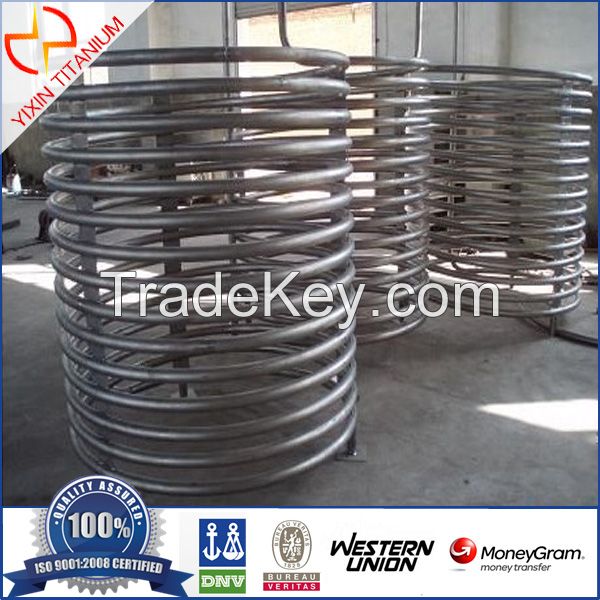 Titanium heat exchanger