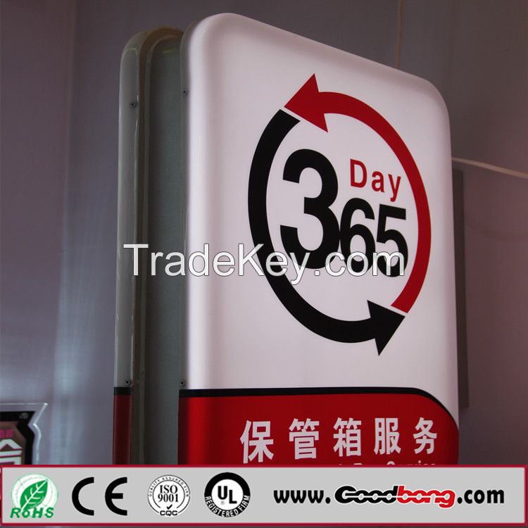 Waterproof Advertising aluminium frame acrylic light box