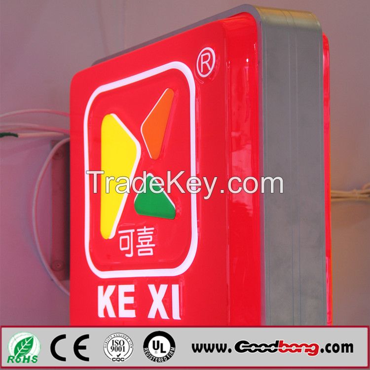 Waterproof Advertising aluminium frame acrylic light box