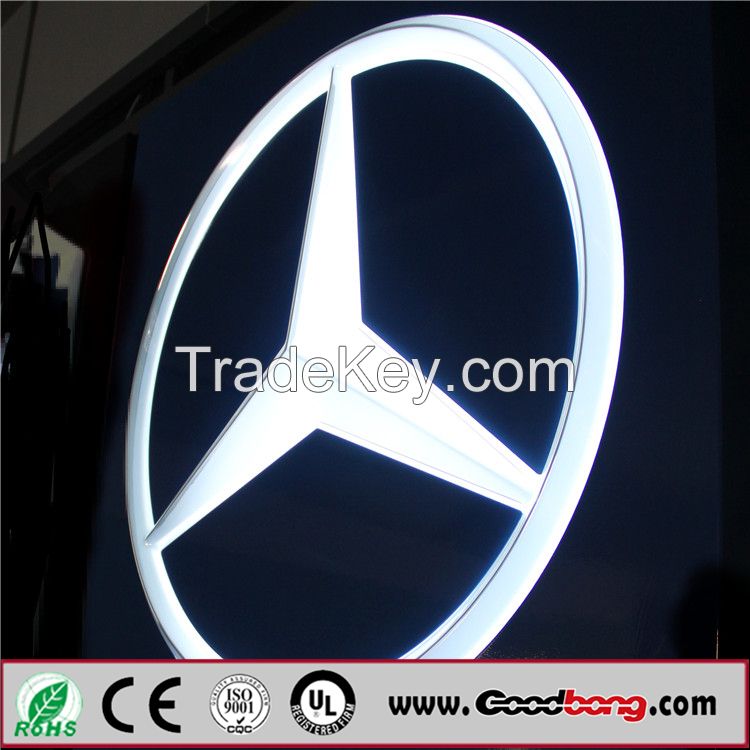 Custom Car Shop Large Plastic car Emblems