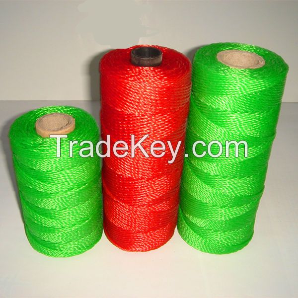  PE twine for fishing/ 380D SIZE 1.5MM--3.5MM/colored rope/fishing line/made in china