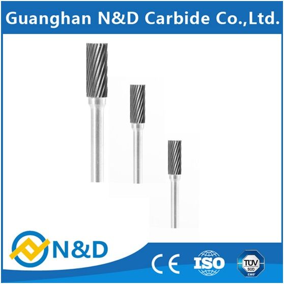 Cylinder  heavy  alloy  tungsten  carbide  rotary  burs