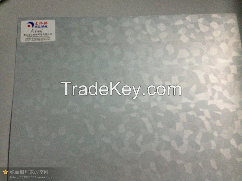 Embossed Aluminum 0.45 0.48mm  Sheet Various Sizes Available