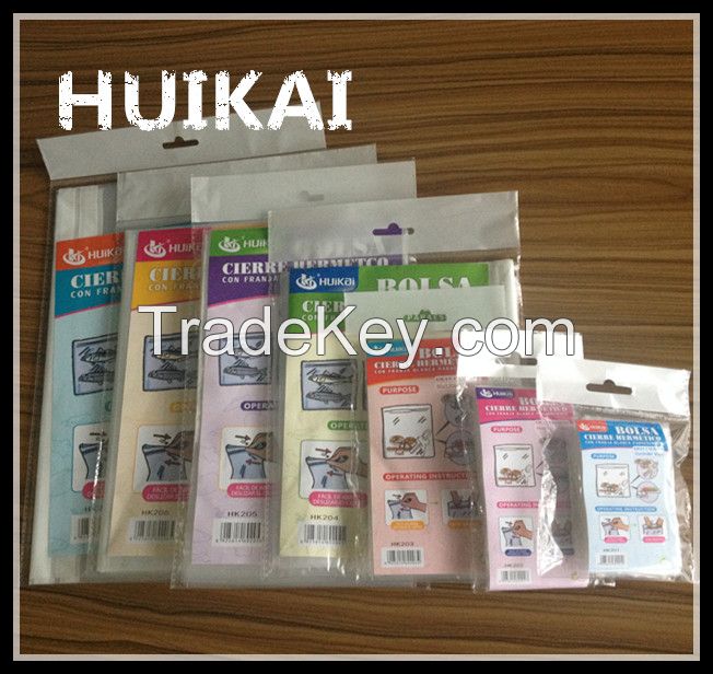 small waterproof plastic bag custom plastic bag printed zip lock plastic bag