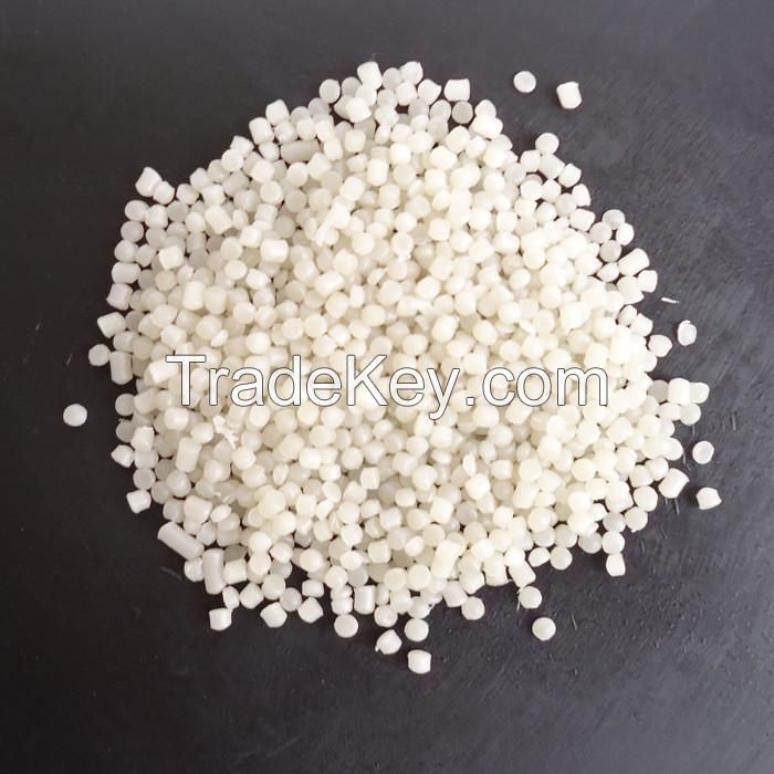 Recycled LDPE white granules