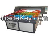 Glass, ceramic tile high speed 4 heads UV flatbed printer