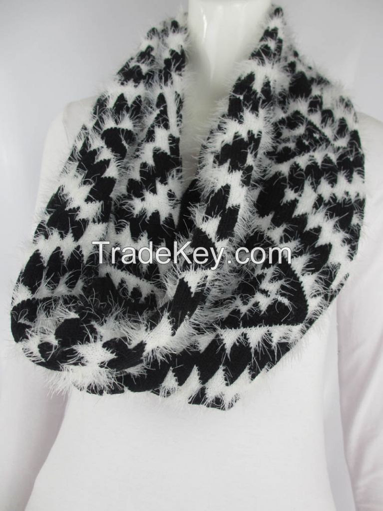 new knitted scarf