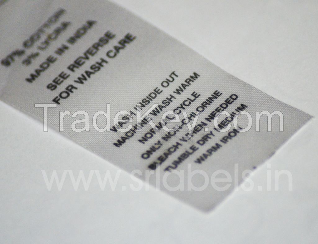 Wash Care Labels