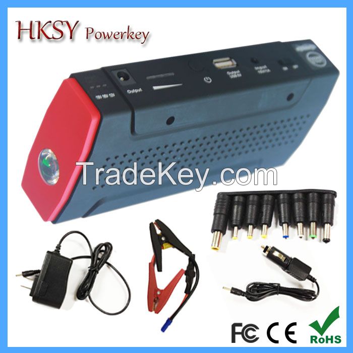 2015 hot selling 13800mah car jump starter