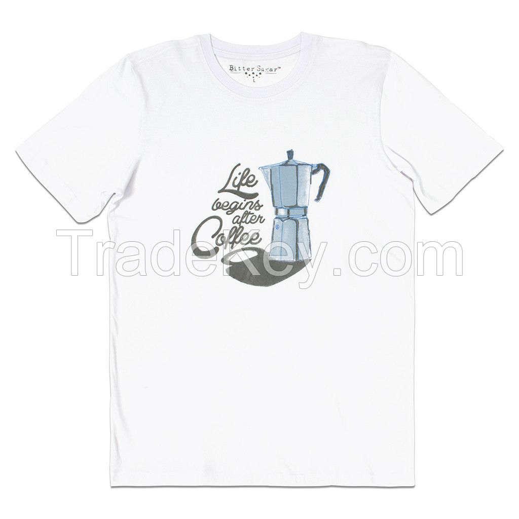 High Quality Cotton T-shirts Moka