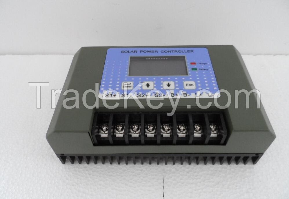 MPPT LED solar charge controller 30A with factory price