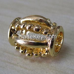 Antique silver metal beads Charms for bracelets pendants