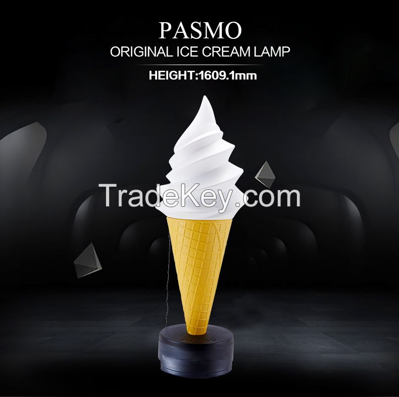 Pasmo color changing ice cream shop frozen yogurt shop use ice cream light