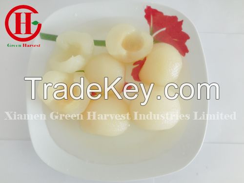 canned apricot/canned pear in light syrup 820g china export supplier