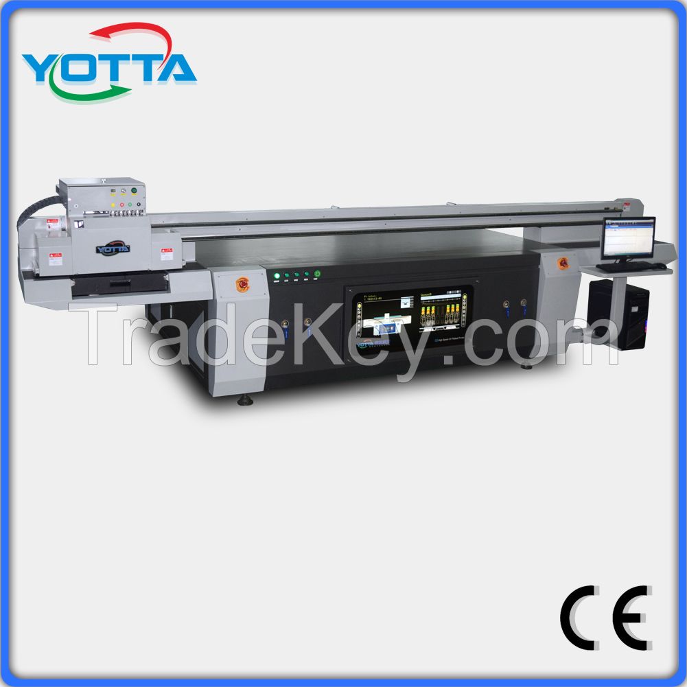 High quality uv glass printer flatbed uv printer