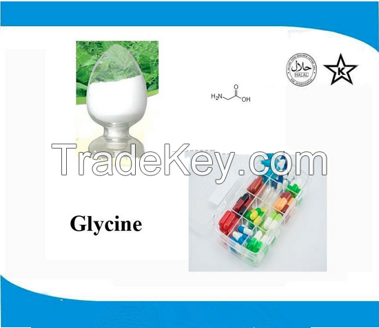 CAS NO :56-40-6 Food additives,amino acid, Glycine