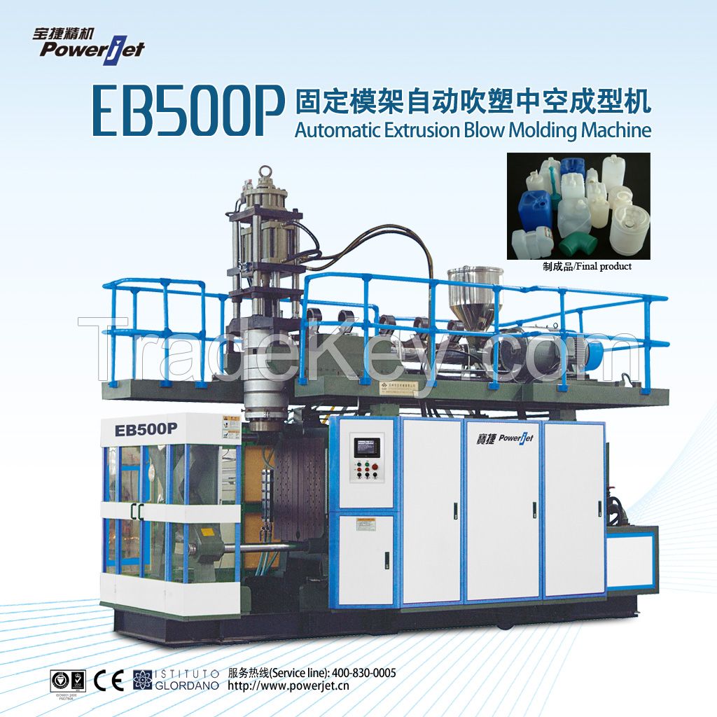 extrusion blow molding machine