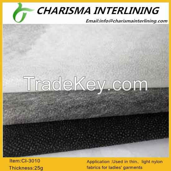 25g non-woven interlining 3010