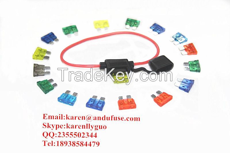 Middle auto fuse, Middle auto fuse holder.