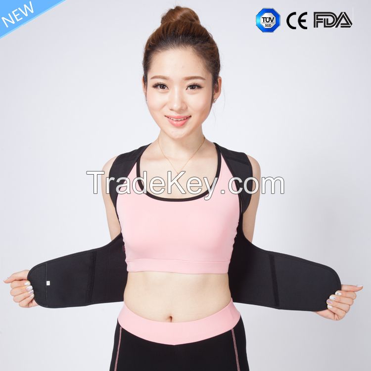 orthopedic shoulder back brace lumbar traction belt / back pain relief posture corrector