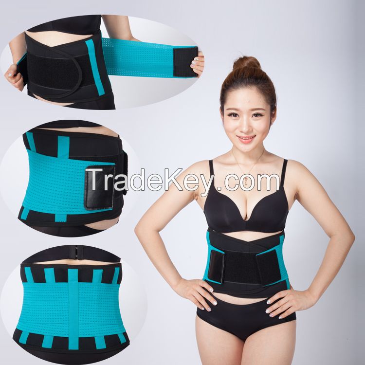 Best selling waist lower back support brace sports waist support protection waist trimmer belt 