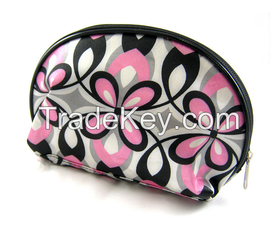 Women Makeup Cosmetic Bag With Zipper Closure