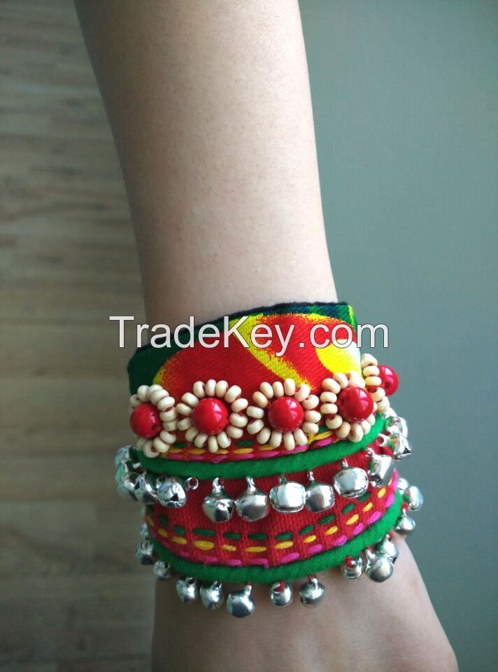 Handmade Folk style fabric Bracelet