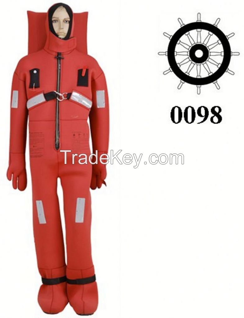 Solas Approved Marine Insulated Immersion Suit/Thermal Protective Suit for Life Saving