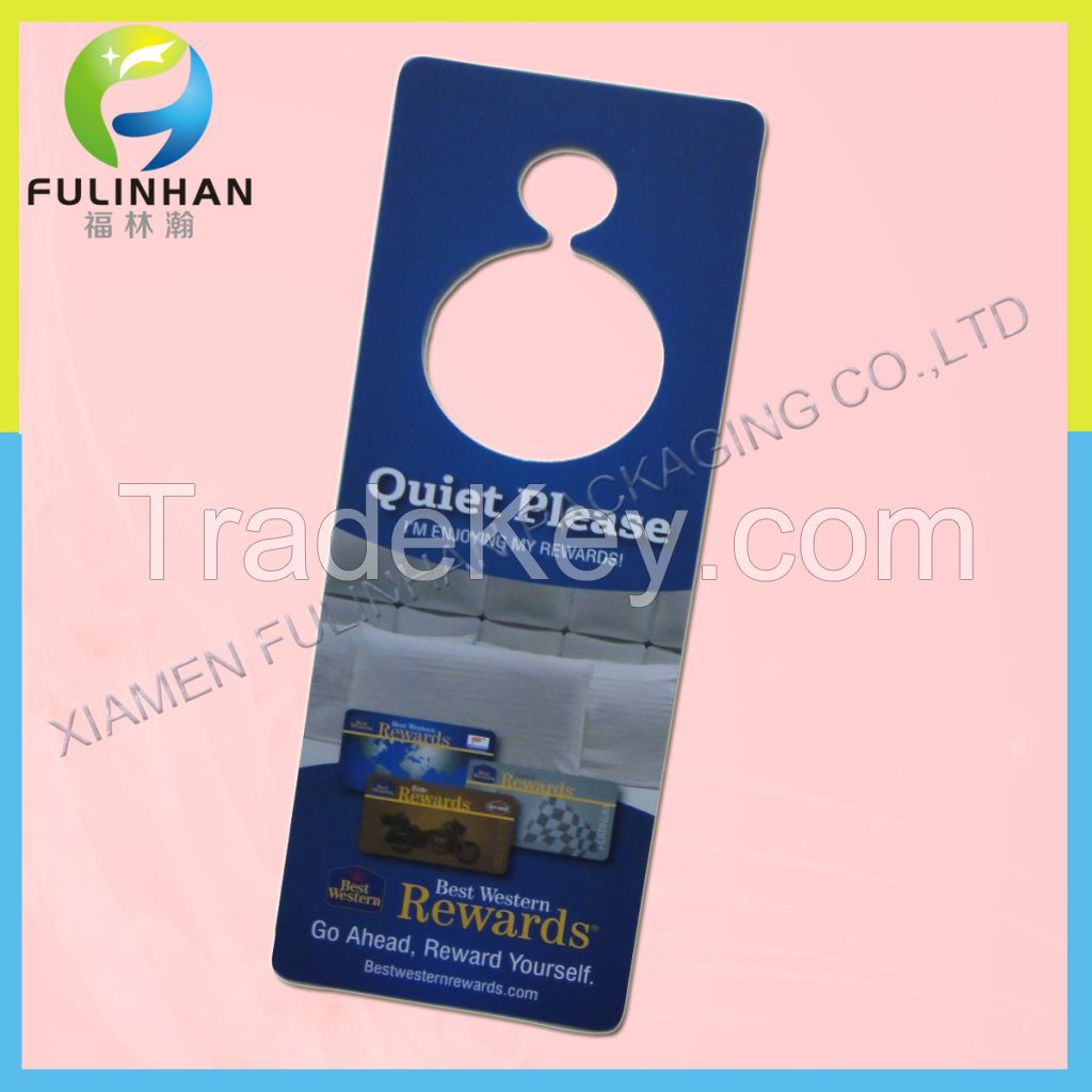 PVC door tag,do not disturb hotel door hangers